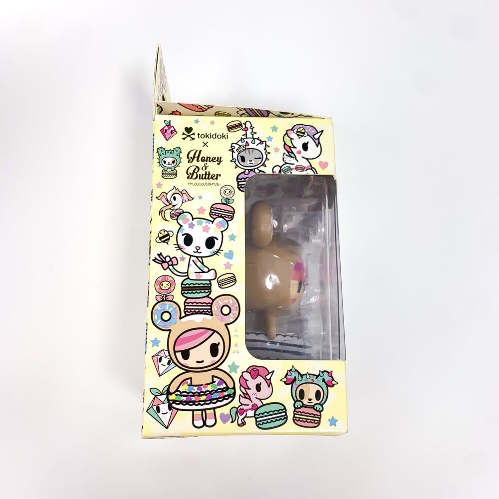 tokidoki x Honey & Butter Exclusive Donutella Collectible Keychain 2018, NIB - Picture 6 of 10